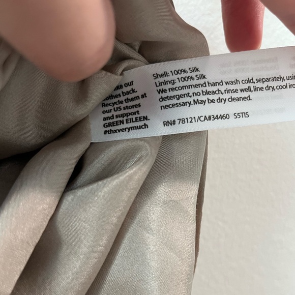 Eileen Fisher - The Fisher Project - 100% Silk Skirt - Size XS - Picture 4 of 9